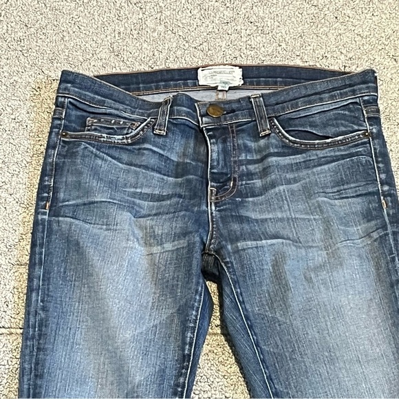 Current/Elliott Jeans Womens 28 Blue The Stiletto Townie Skinny Jeans Stretch - Picture 2 of 9